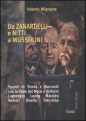 Da Zanardelli e Nitti a Mussolini