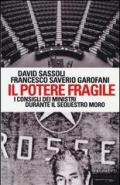 Il potere fragile. I consigli dei ministri durante il sequestro Moro