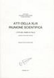 Atti della 43° Riunione scientifica. L'età del rame in Italia. Con CD-ROM