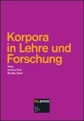 Korpora in Lehre und Forschung