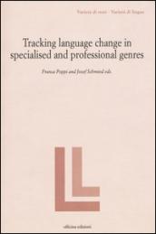 Tracking language change in specialized and professional genres