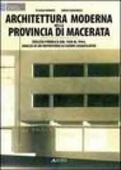 Architettura moderna nella provincia di Macerata. Edilizia pubblica dal 1928 al 1944. Analisi di un repertorio di esempi significativi