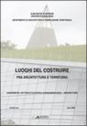 Luoghi del costruire fra architettura e territorio