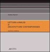 Lettura e analisi di architetture contemporanee