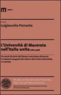L'Università di Macerata nell'Italia unita (1861-1966)