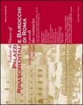 Vedute di palazzi rinascimentali e barocchi di Roma attraverso i secoli. Ediz. italiana e inglese. 1.