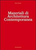 Materiali di architettura contemporanea