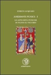 Aneddoti punici. 1: Le antichità puniche di Plinio il Vec chio