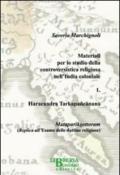 Materiali per lo studio della controvertistica religiosa nell'India coloniale: 1