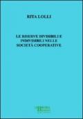 Le riserve divisibili e indivisibili nelle società cooperative