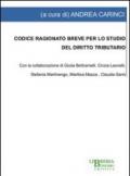 Codice ragionato breve per lo studio del diritto tributario