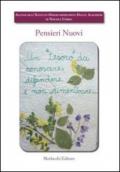 Pensieri nuovi. Raccolta di poesie degli alunni dell'Istituto omnicomprensivo Dante Alighieri di Nocera Umbra. Con DVD