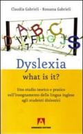 Dyslexia what is it? Uno studio teorico e pratico sull'insegnamente della lingua inglese agli studenti dislessici