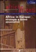 Africa in Europa (2009) vol. 1-2: Strategie e forme associative
