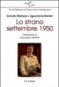 Lo strano settembre 1950