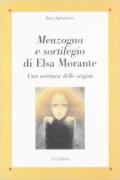 Menzogna e sortilegio di Elsa Morante. Una scrittura delle origini