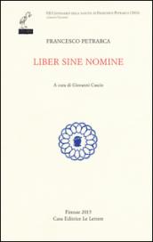 Liber sine nomine. Testo originale a fronte