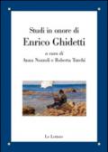 Studi in onore di Enrico Ghidetti