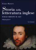 Storia della letteratura inglese. Dalle origini al 1625: 1\2