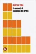 Frammenti di sociologia del diritto