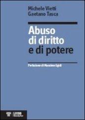 Abuso di diritto e di potere