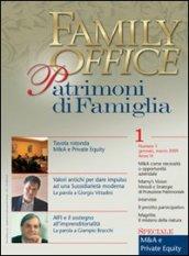 Family office (2009). 1.Speciale M&A e private equity