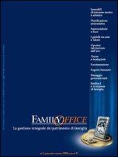 Family office (2005). 1.Immobili di interesse storico ed artistico detenuti da persone fisiche