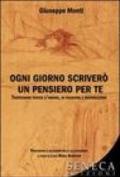 Ogni giorno scriverò un pensiero per te