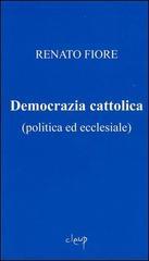 Democrazia cattolica (politica ed ecclesiale)