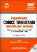 Il nuovissimo codice tributario annotato per articolo. Con CD-ROM