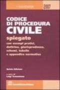 Codice di procedura civile spiegato con esempi pratici, dottrina, giurisprudenza, schemi, tabelle e appendice normativa