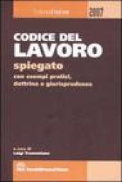 Codice del lavoro spiegato con esempi pratici, dottrina e giurisprudenza