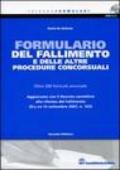 Formulario del fallimento e delle altre procedure concorsuali. Con CD-ROM