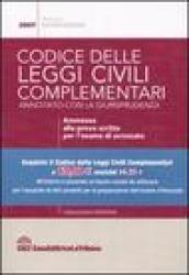 Codice delle leggi civili complementari. Annotato con la giurisprudenza