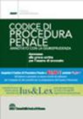 Codice di procedura penale annotato con la giurisprudenza. Con DVD-ROM