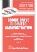 Codice breve di diritto amministrativo