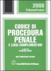 Codice di procedura penale e leggi complementari