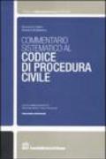 Commentario sistematico al codice di procedura civile