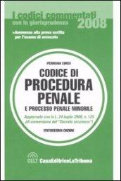 Codice di procedura penale e processo penale minorile