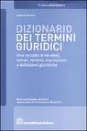 Dizionario dei termini giuridici