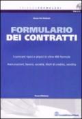 Formulario dei contratti. Con CD-ROM