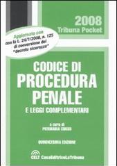 Codice di procedura penale e leggi complementari