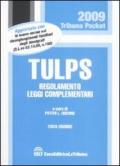 Tulps. Regolamento leggi complementari