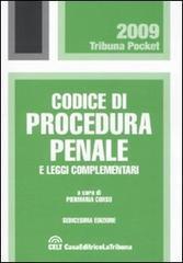 Codice di procedura penale e leggi complementari