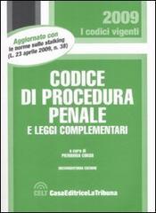 Codice di procedura penale e leggi complementari