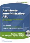 Assistente amministrativo ASL. Con CD-Rom