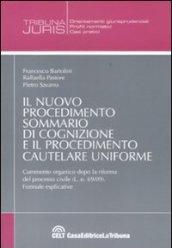 Il nuovo procedimento sommario di cognizione e il procedimento cautelare uniforme