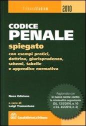 Codice penale spiegato con esempi pratici, dottrina, giurisprudenza, schemi, tabelle e appendice normativa