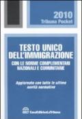 Testo unico dell'immigrazione con le norme complementari nazionali e comunitarie