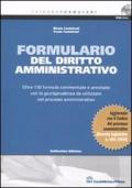 Formulario del diritto amministrativo. Con CD-ROM